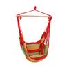 Hängesessel Tobago ca. 90x120 cm Rot/Grün/Gelb - Gelb/Rot, Basics, Holz/Textil (90/120/60cm)