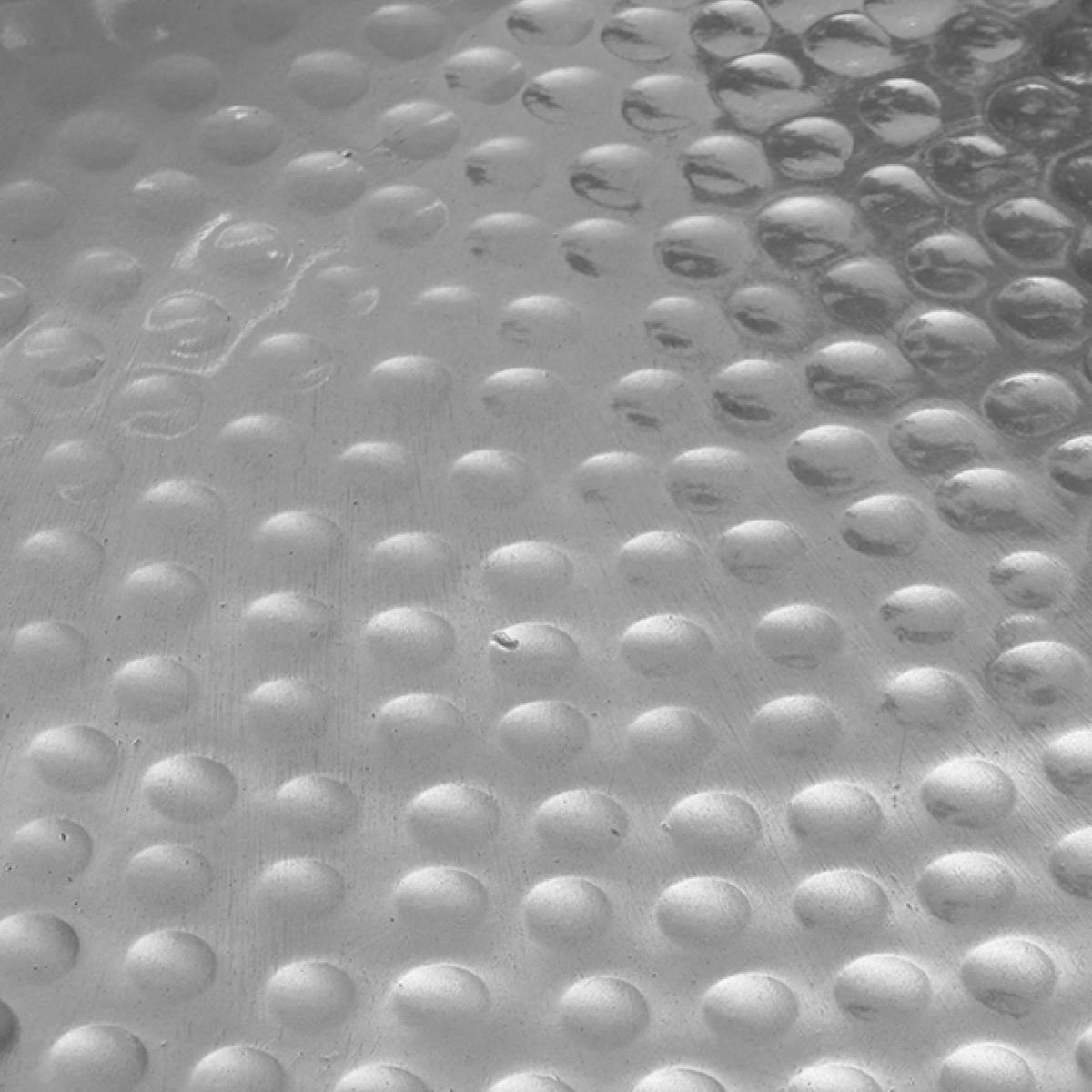 Klubska Miza Karam - srebrne barve, Trendi, kovina (60/60/30,5cm) - MID.YOU