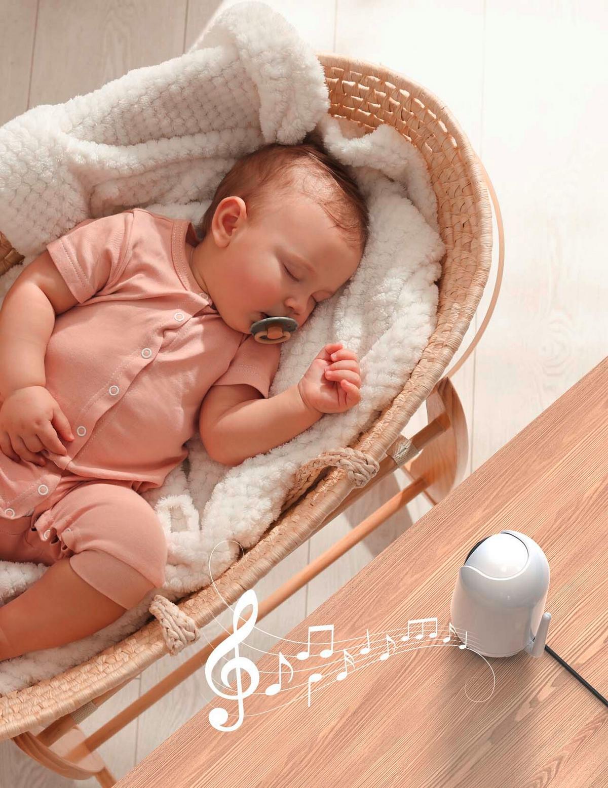 ELEKTRONICZNA NIANIA MOMCOZY VIDEO-BABYPHONE - Basics (17,7/10,9cm) - Momcozy