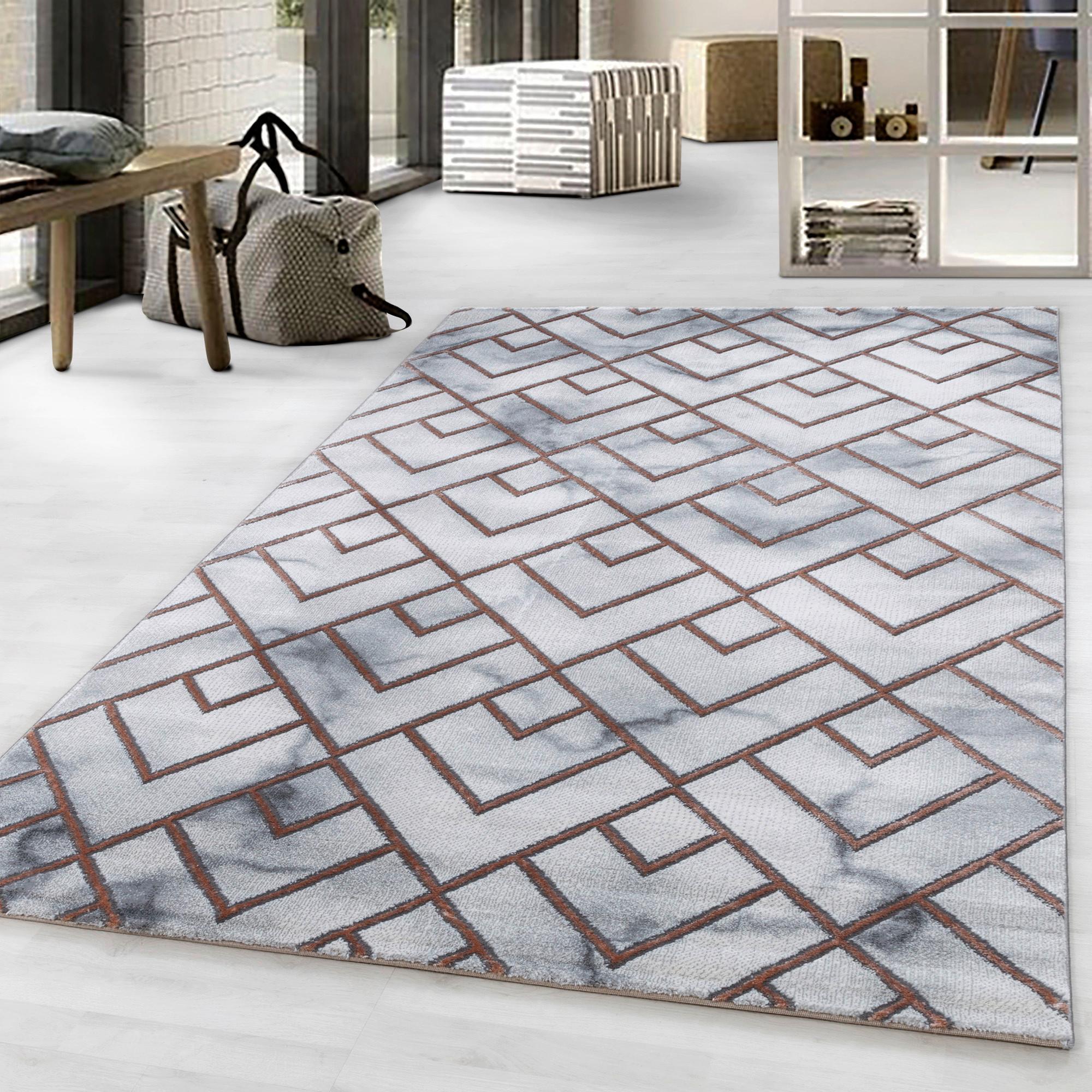 Läufer Naxos Bronzefarben ca. 80x250cm - Bronzefarben, Design, Textil (80/250cm)