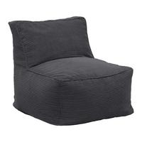 Sitzsack Caroline Anthrazit - Anthrazit, MODERN, Textil (75/84/88cm) - Mömax