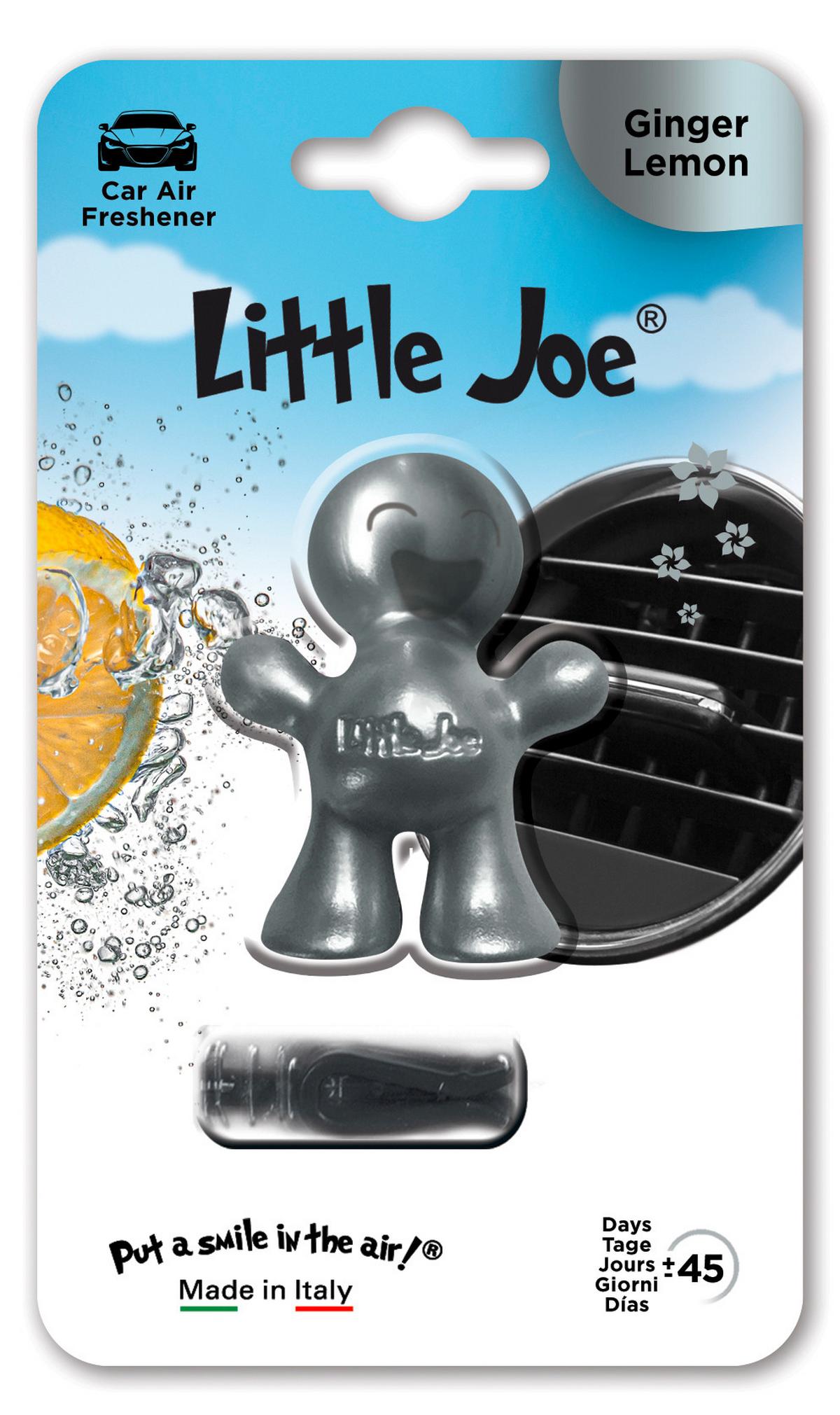Autóillatosító Little Joe Ginger - ezüst, műanyag (2.6/14.5/8.5cm)