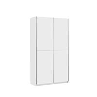 Večnamenska Omara Dallas, Bela - bela/barve aluminija, Design, kovina/leseni material (120/190,5/42cm) - Carryhome