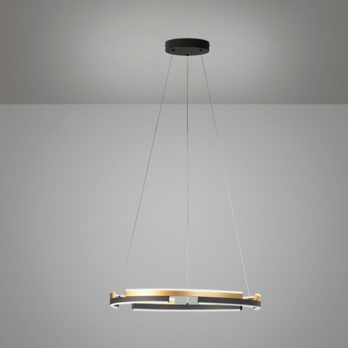 LAMPA WISZĄCA LED 61123 CIRCLY - Design (60/160cm) - Fischer & Honsel