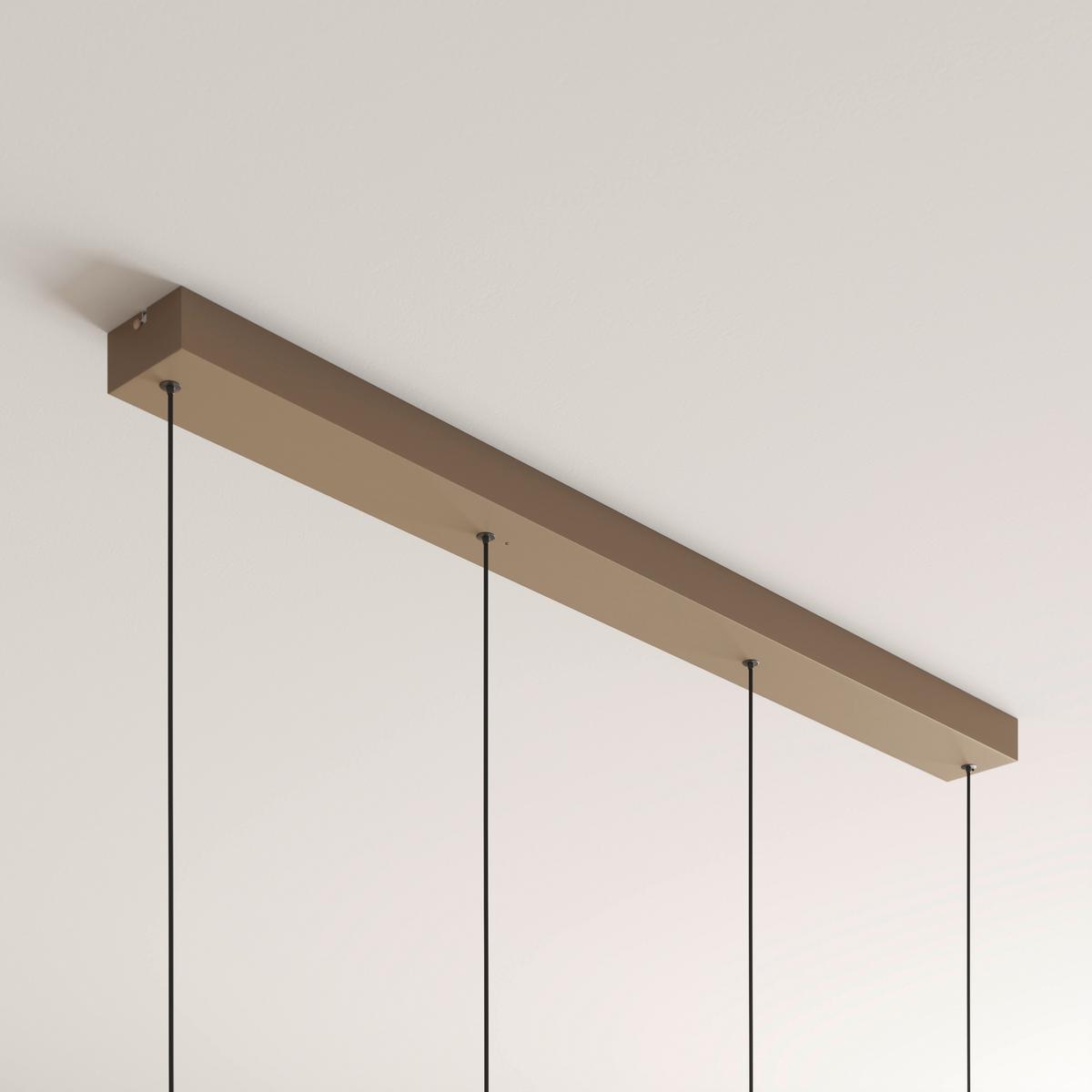 LAMPA WISZĄCA LED SWINDON *SBN* - biały, Design, metal/szkło (114/15/150cm) - Novel