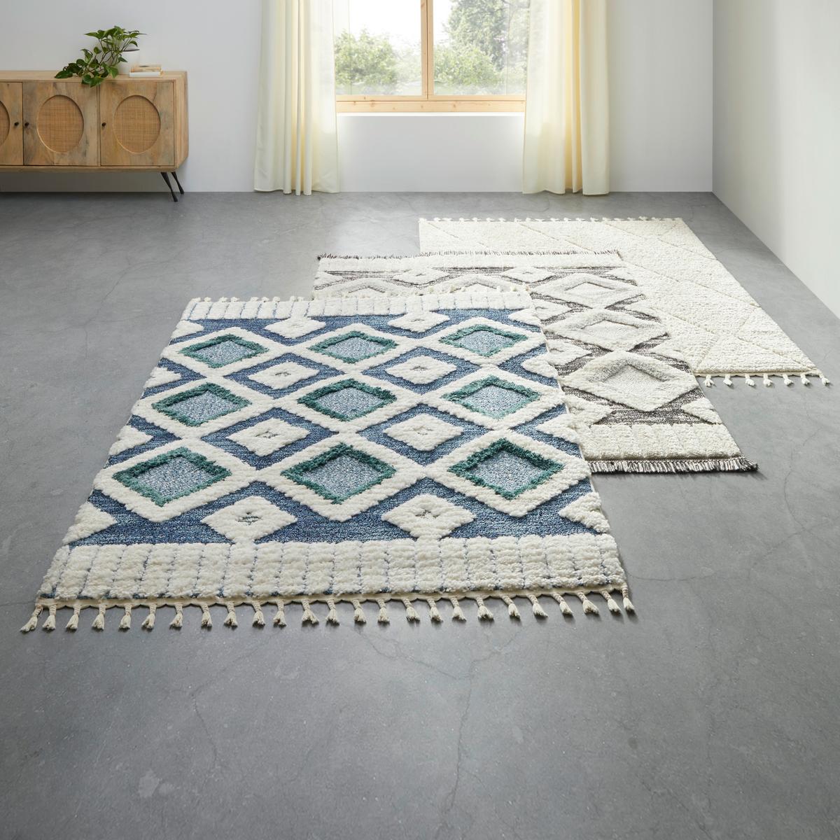 Webteppich Selma ca. 160x230cm - Weiß, Basics, Textil (160/230cm) - Mömax