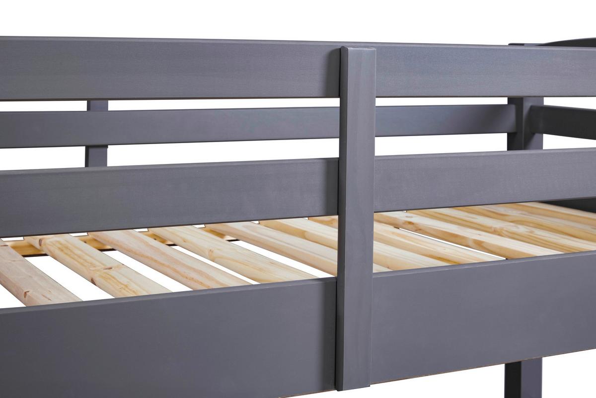 Pograd Lavius Siva, Bor, 90x200 - siva, Moderno, les (90/200cm) - MID.YOU