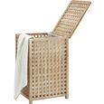 Wäschekorb Walnussbaumholz - Holz (46/67/46cm) - Mömax modern living Wäschekorb Walnussbaumholz - Holz (46/67/46cm) - Mömax modern living