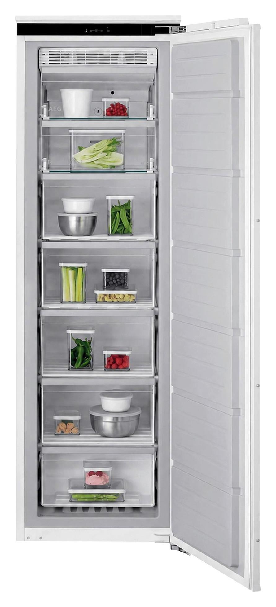 Einbaugefrierschrank NAB7N181EC Weiß - Weiß, MODERN, Metall (55,7/176,9/54,9cm) - AEG