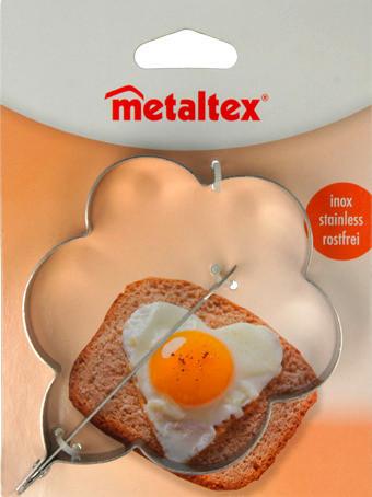 Tükörtojásforma Metaltex - fém (16/11,9/1,8cm) - Metaltex