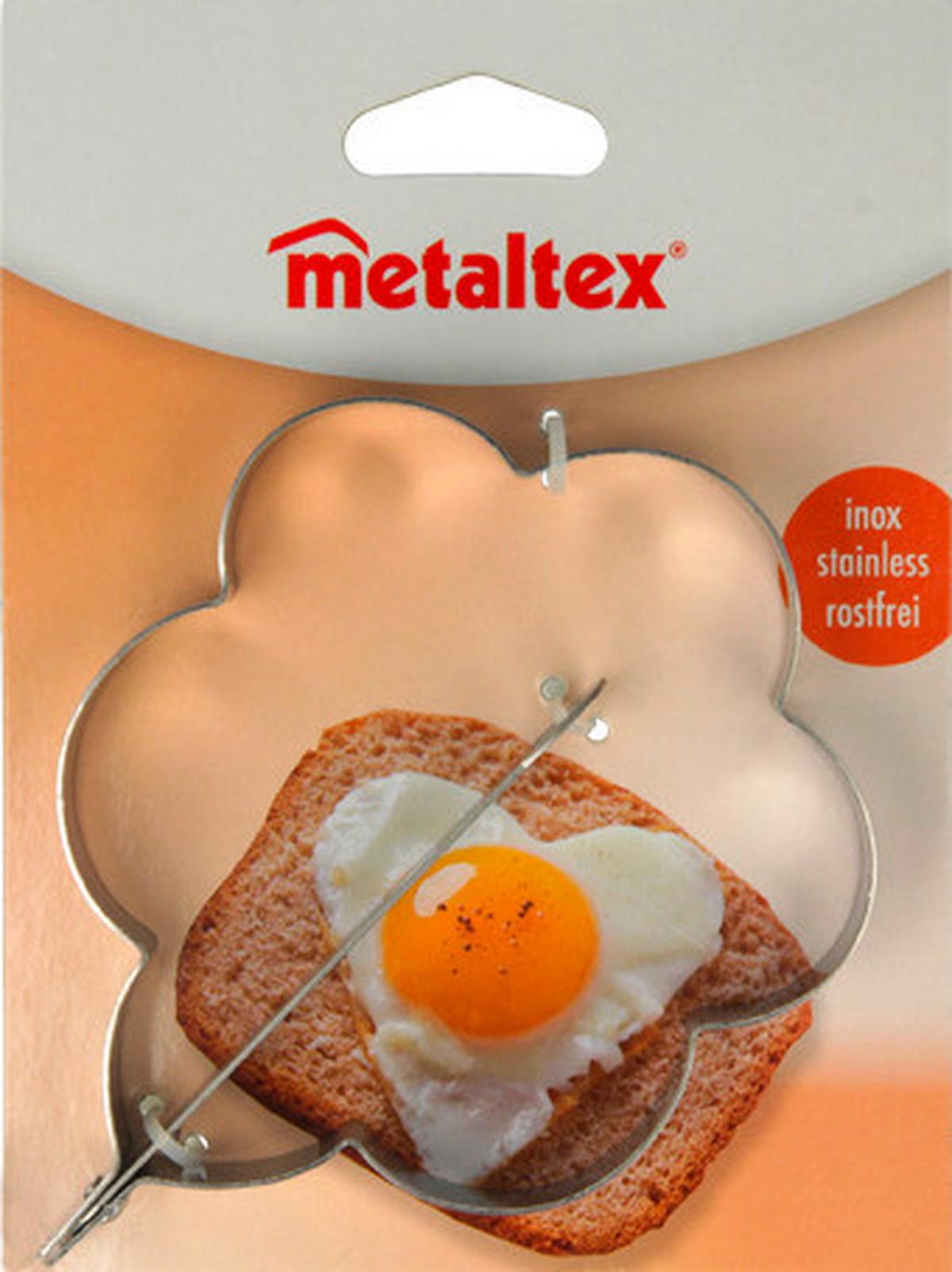 Tükörtojásforma Metaltex - fém (16/11,9/1,8cm) - Metaltex