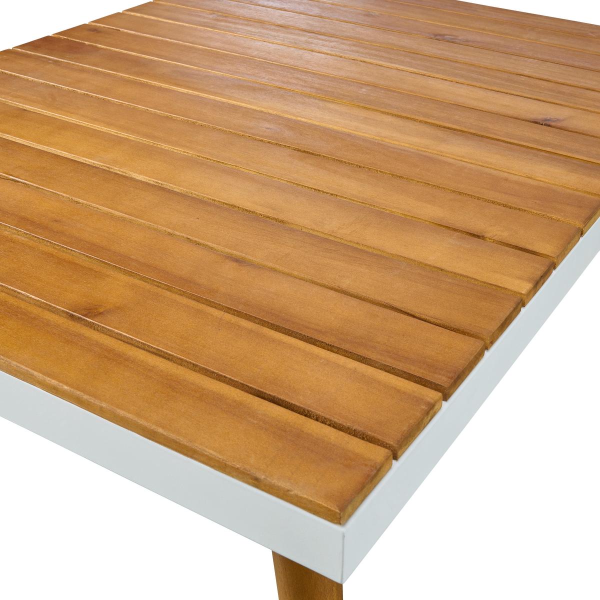 Lounge Garnitura Madeira, Bela, Siva, Les Akacije - temno siva/bela, Moderno, kovina/tekstil (90/30/70cm) - Beldano
