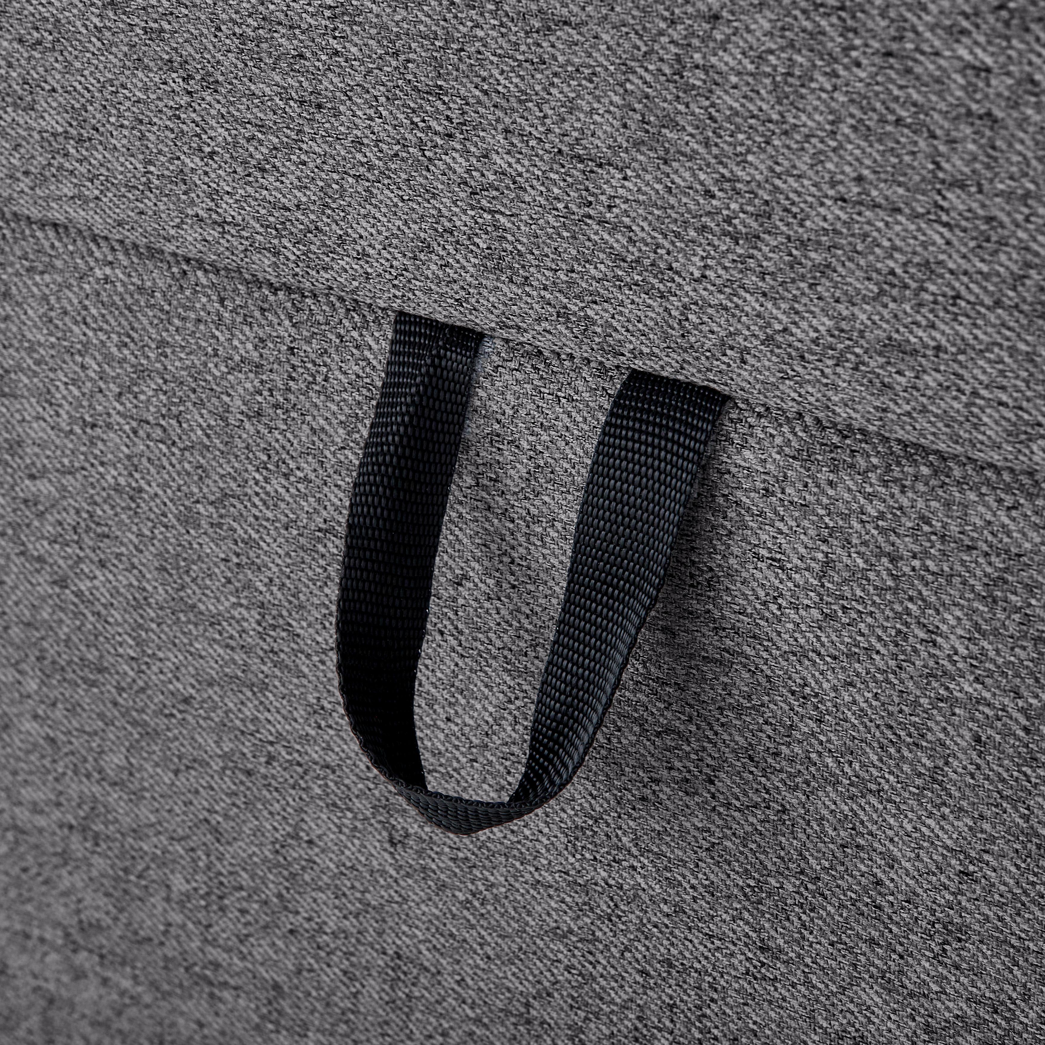 BOXSÄNG MARSELIE - grå/svart, Modern, trä/textil (200/200cm) - Bessagi Home