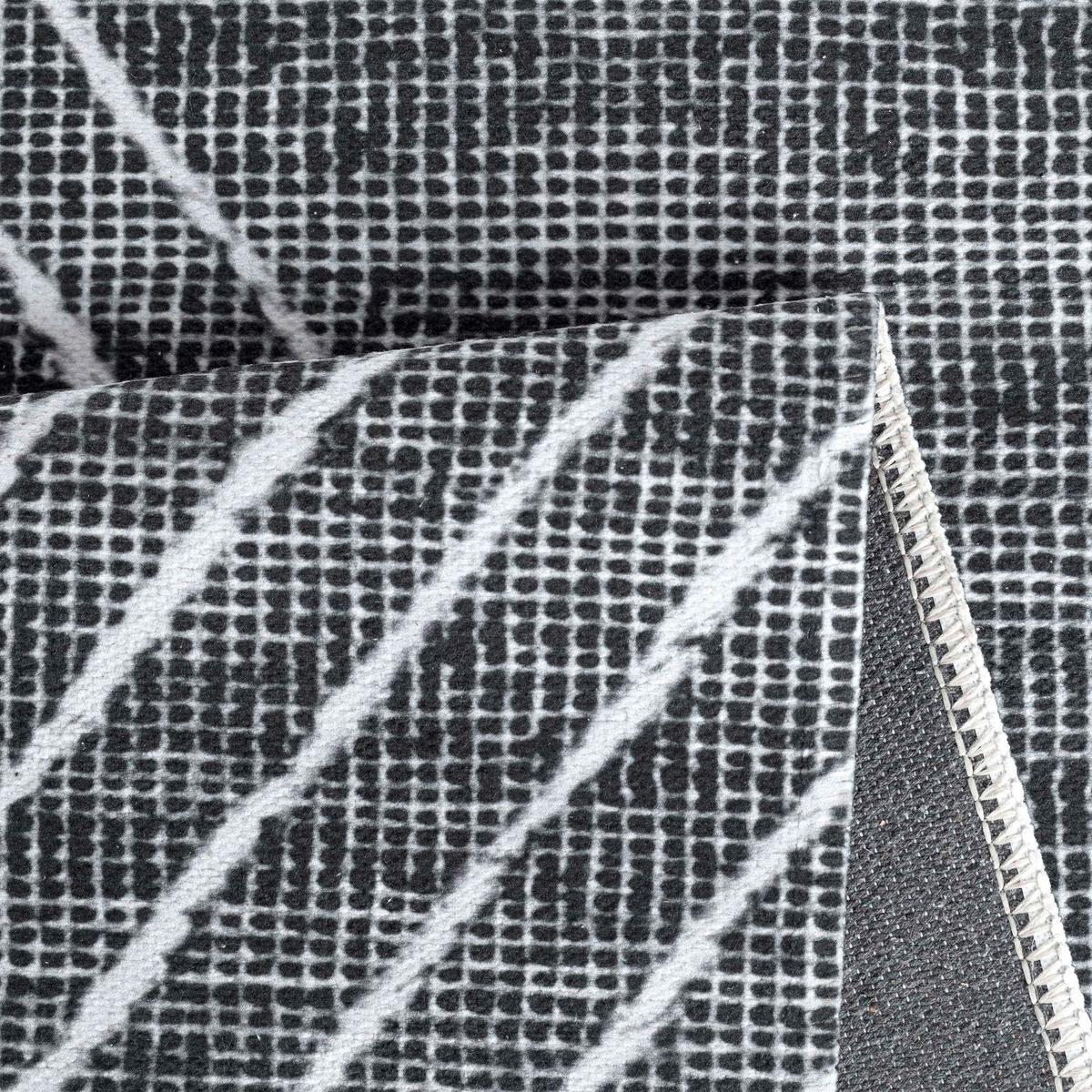 Webteppich Emilian in Grau ca. 120x170cm - Grau, Natur, Textil (120/170cm)