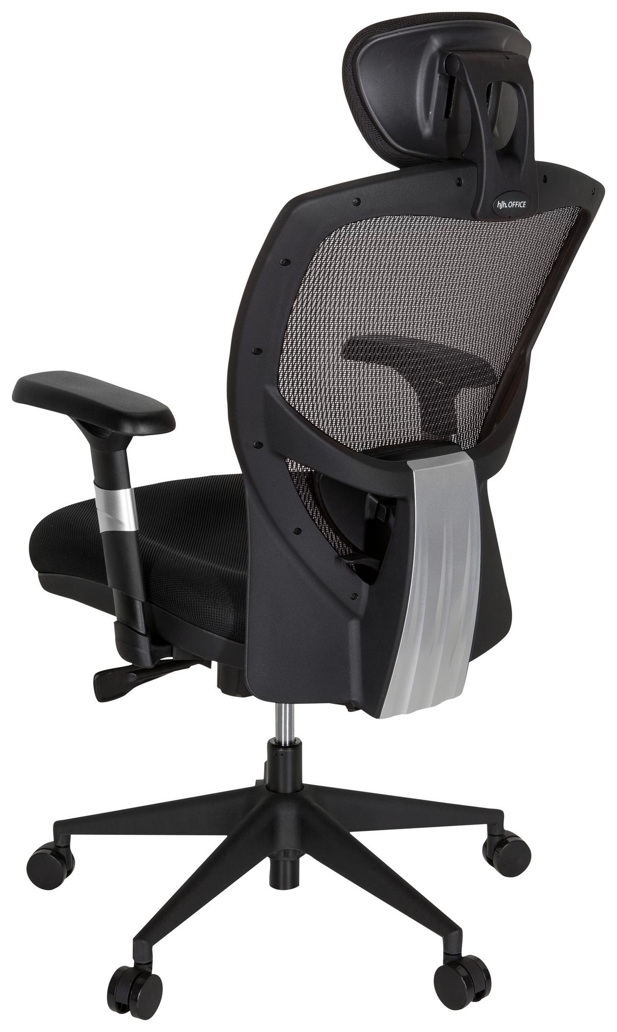 Pisarniški Stol Venus Base, Temno Siva, Črna - temno siva/črna, Basics, umetna masa/tekstil (66/117/65cm) - MID.YOU