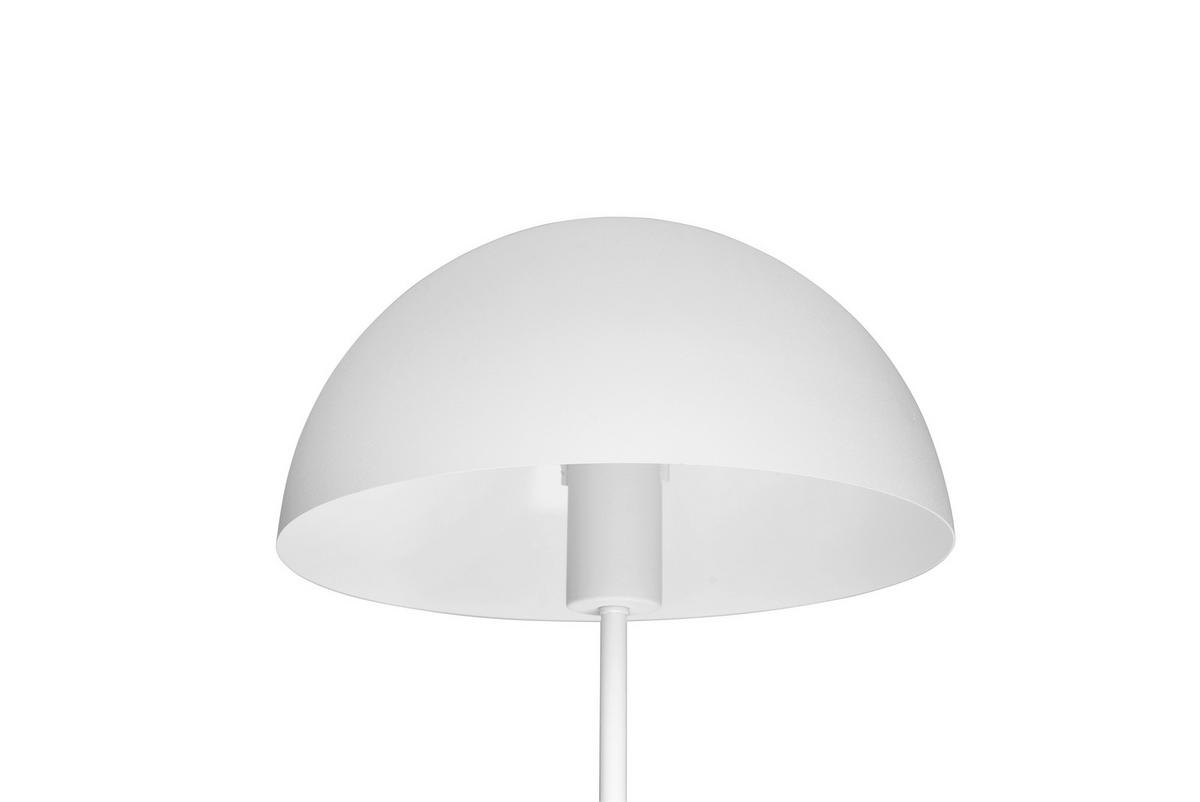 Tischleuchte Nola Weiß max. 40 Watt - Weiß, KONVENTIONELL, Metall (30/45cm) - Trio Leuchten