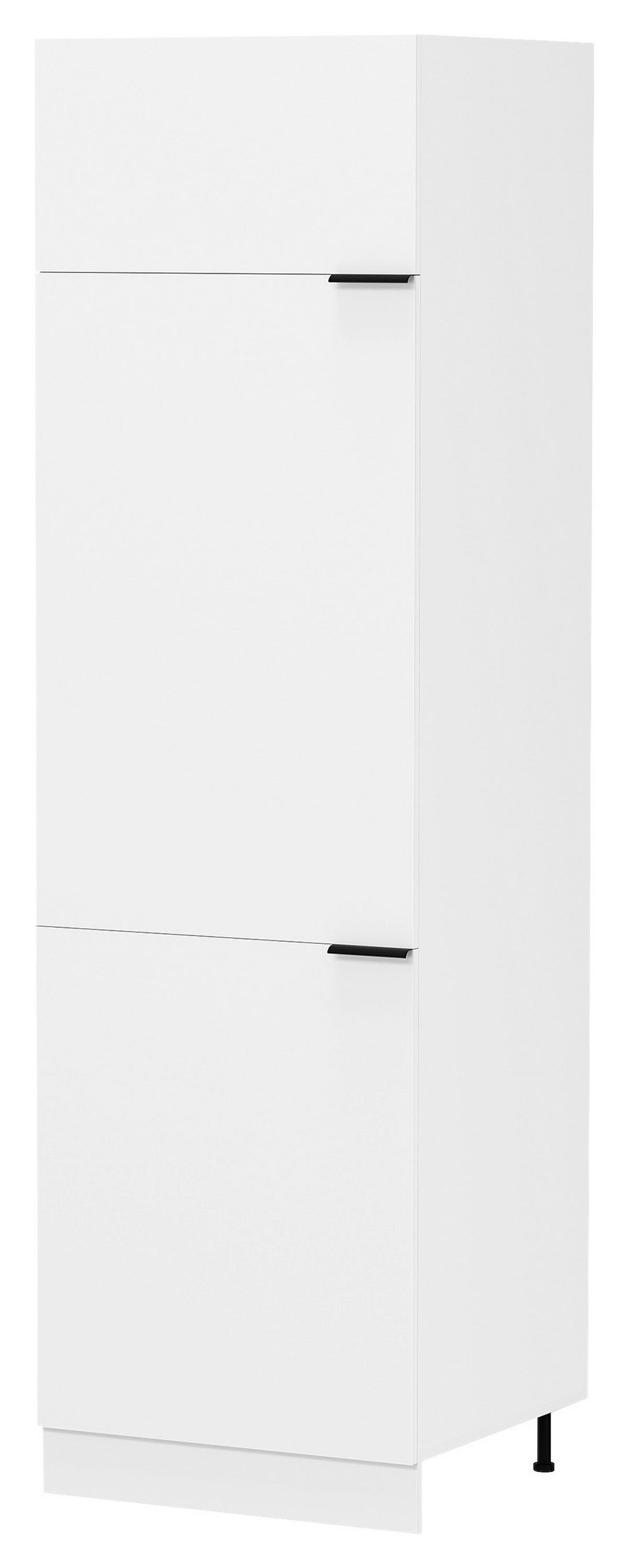 GESCHIRRSCHRANK FASOLA - Weiss/Schwarz, Trend, Holzwerkstoff/Kunststoff (60/207/57cm) - MID.YOU