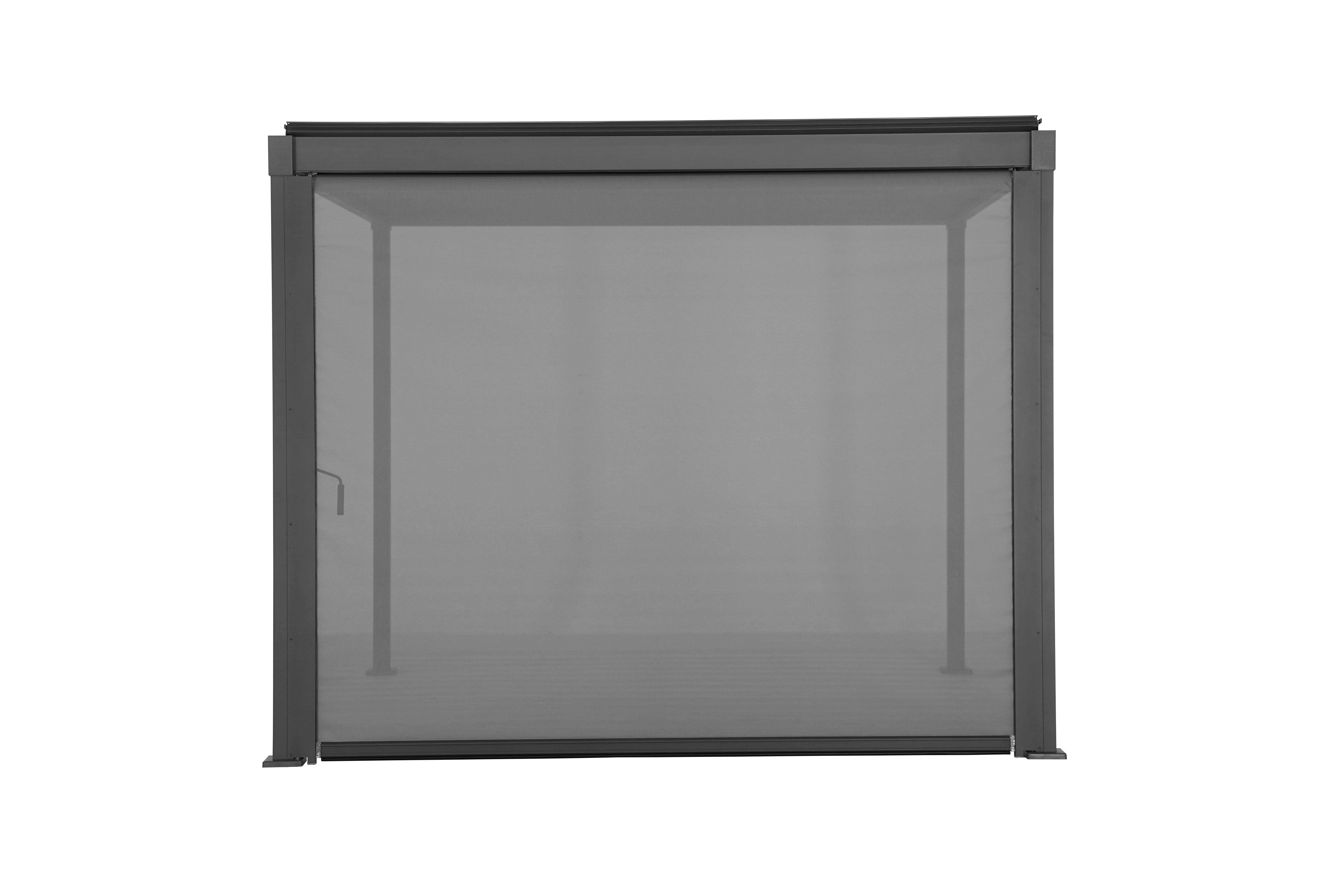 Rolo Za Pergolo Basic, Antracit, 279x224cm - siva/antracit, Basics, kovina/tekstil (279/224cm) - Gardenson