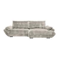 Wohnlandschaft Vivo Grau - Schwarz/Grau, MODERN, Kunststoff/Textil (317/63/179cm) - Premium Living