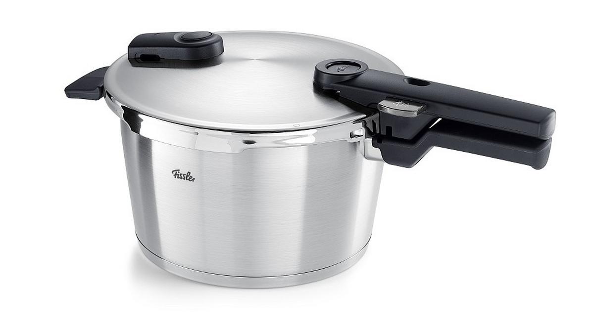 SZYBKOWAR 602-810-08-070/0 FISSLER - kolor srebrny/kolor stalowy, Basics, metal (6l) - Fissler