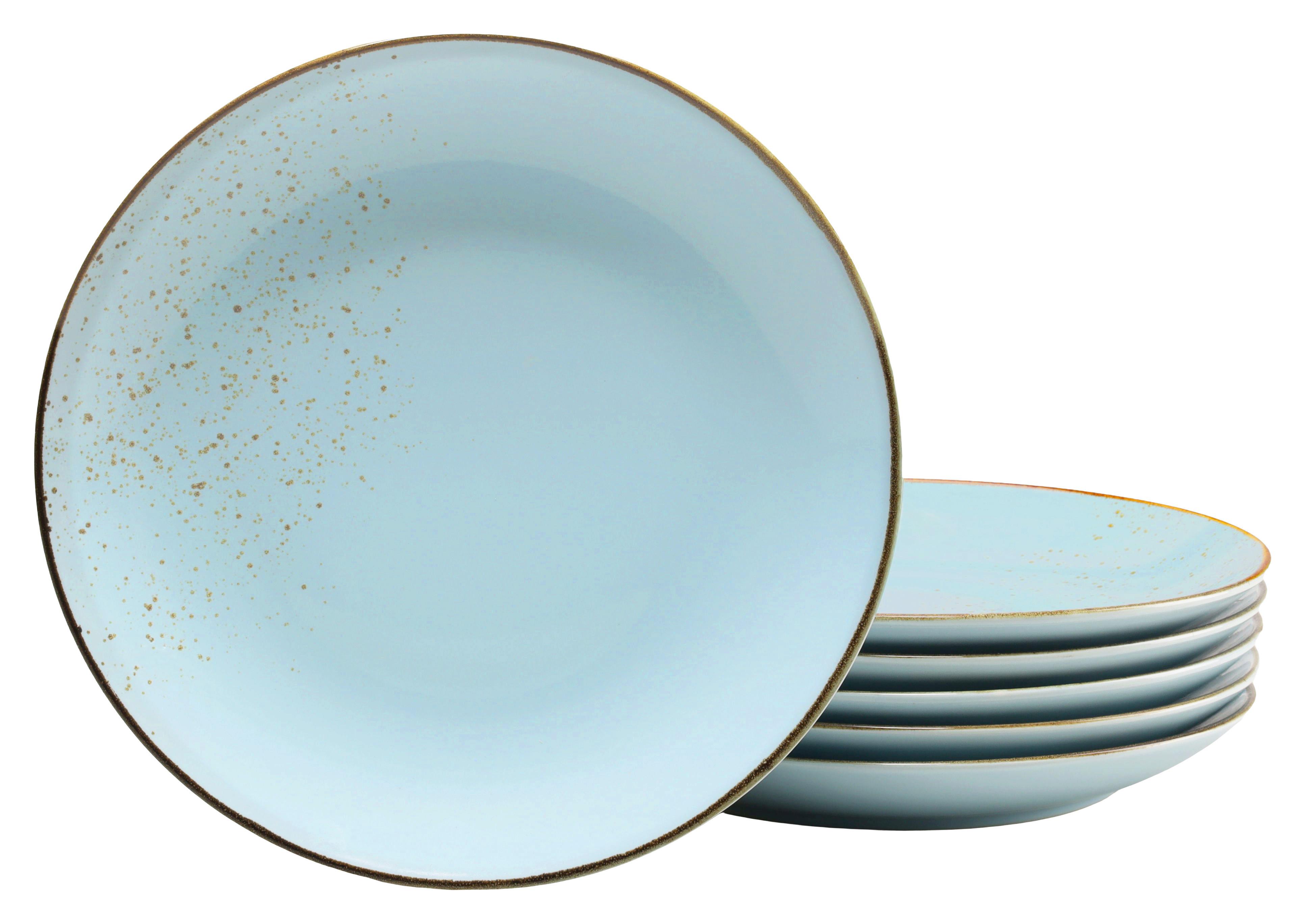 Speisetellerset 22065 Nature Collection - Pastellblau, Trend, Keramik (27cm) - Creatable