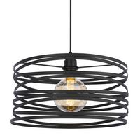 Hängeleuchte Esila - Schwarz, Modern, Kunststoff/Metall (40/40/120cm) - Mömax