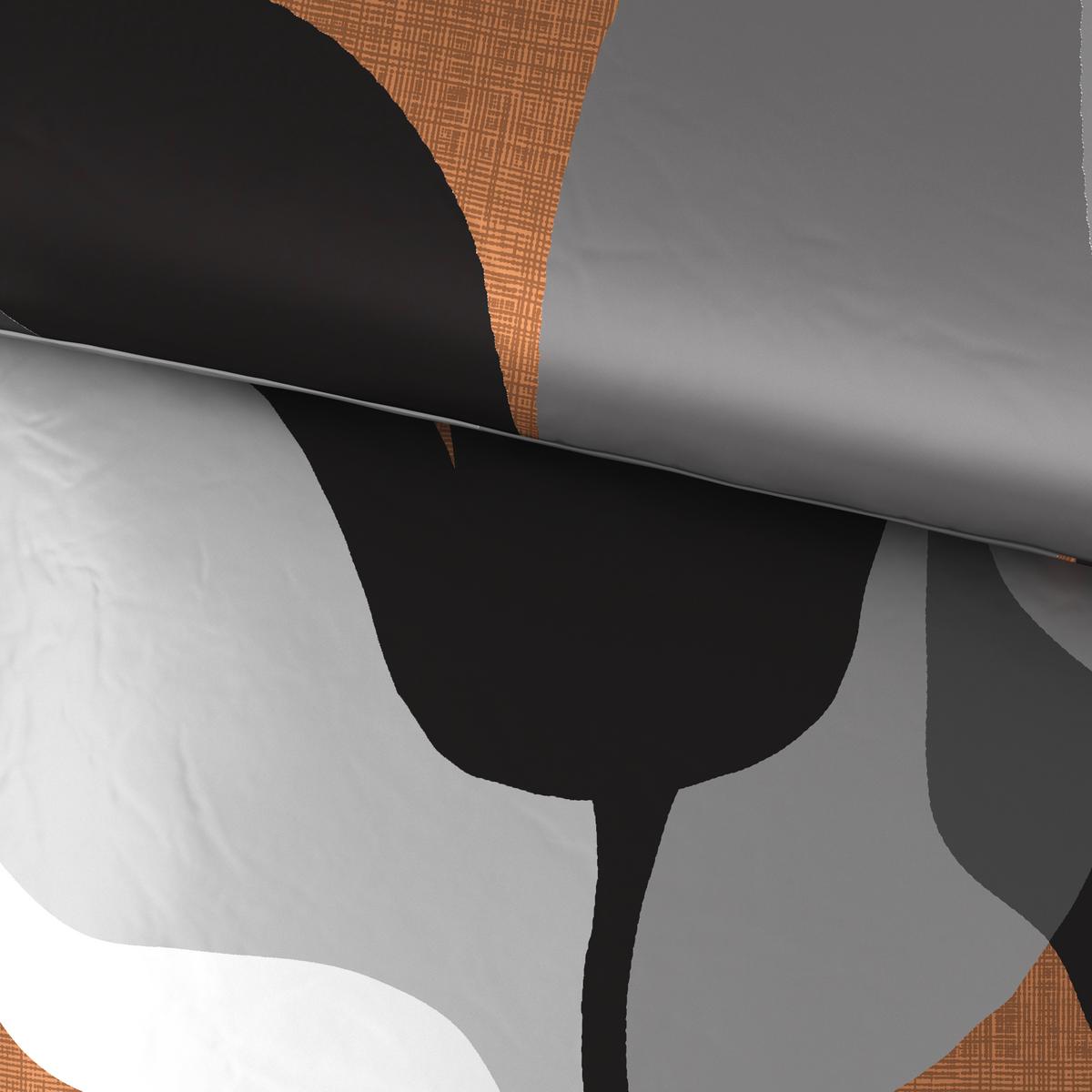 BETTWÄSCHESET TAMARA - Braun, Konventionell, Textil (160/210cm) - Modern Living