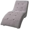 Naslanjač Seven - odtenki umazano rjave, Moderno, kovina/tekstil (78/86/170cm) - Modern Living