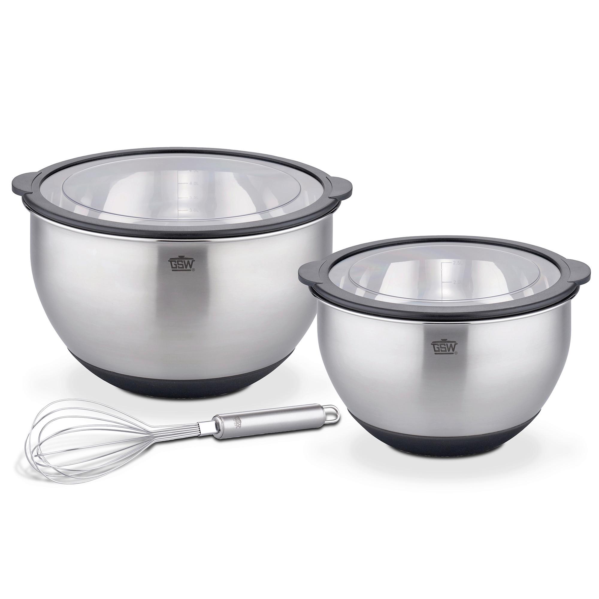 Set Posod Z Metlico Primo, 2-Delni - barve nerjavečega jekla, Basics, kovina - GSW