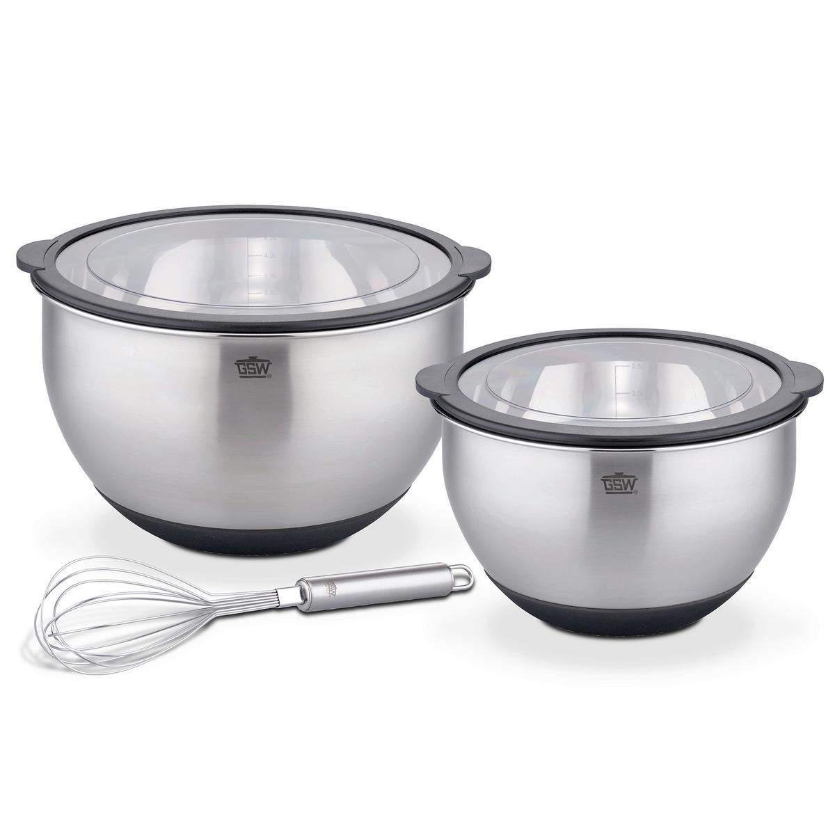 Set Posod Z Metlico Primo, 2-Delni - barve nerjavečega jekla, Basics, kovina - GSW