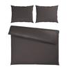Ágyneműhuzat-garnitúra Kétszemélyes Xenia Uni Xxl - antracit, Modern, textil (200/220cm) - Premium Living