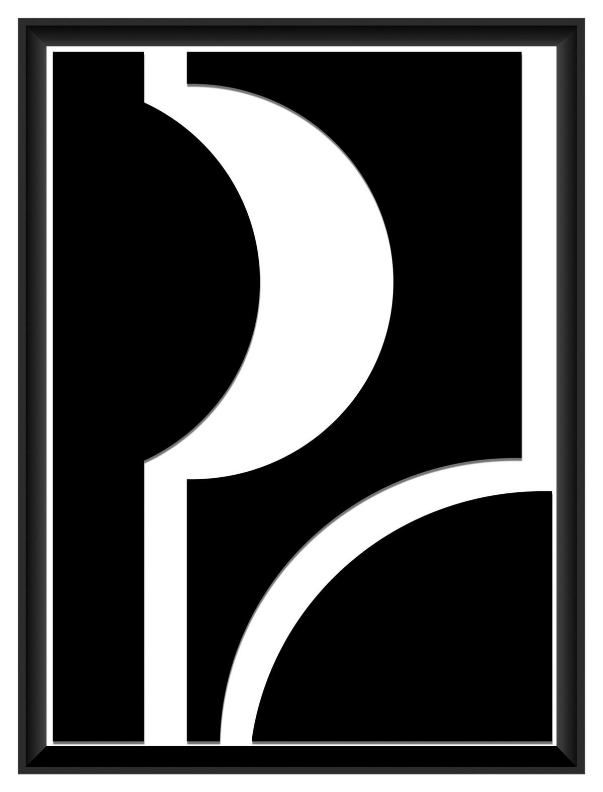 Kép Nero - fekete/fehér, faalapú anyag/papír (30/40cm) - Modern Living