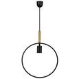 Hängeleuchte Foggia, max. 60 Watt - Schwarz, MODERN, Metall (33/143cm) - Mömax modern living Hängeleuchte Foggia, max. 60 Watt - Schwarz, MODERN, Metall (33/143cm) - Mömax modern living