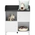 Kommode Grau/Weiß - KONVENTIONELL (93/108/42cm) - MODERN LIVING