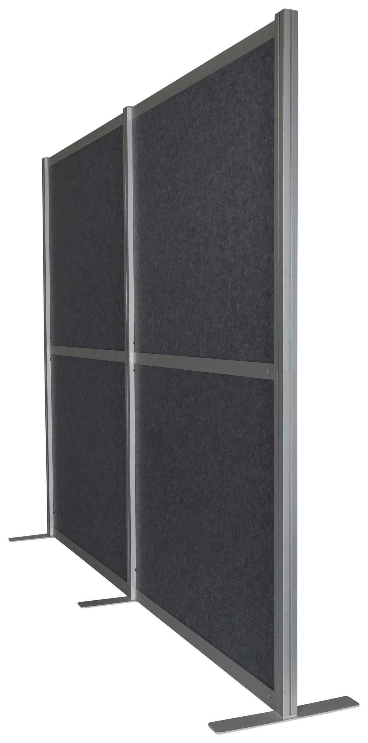 Pregradna Stena Flexmiut Modul, Siva - siva, Basics, kovina/umetna masa (193,5/167,3cm) - MID.YOU