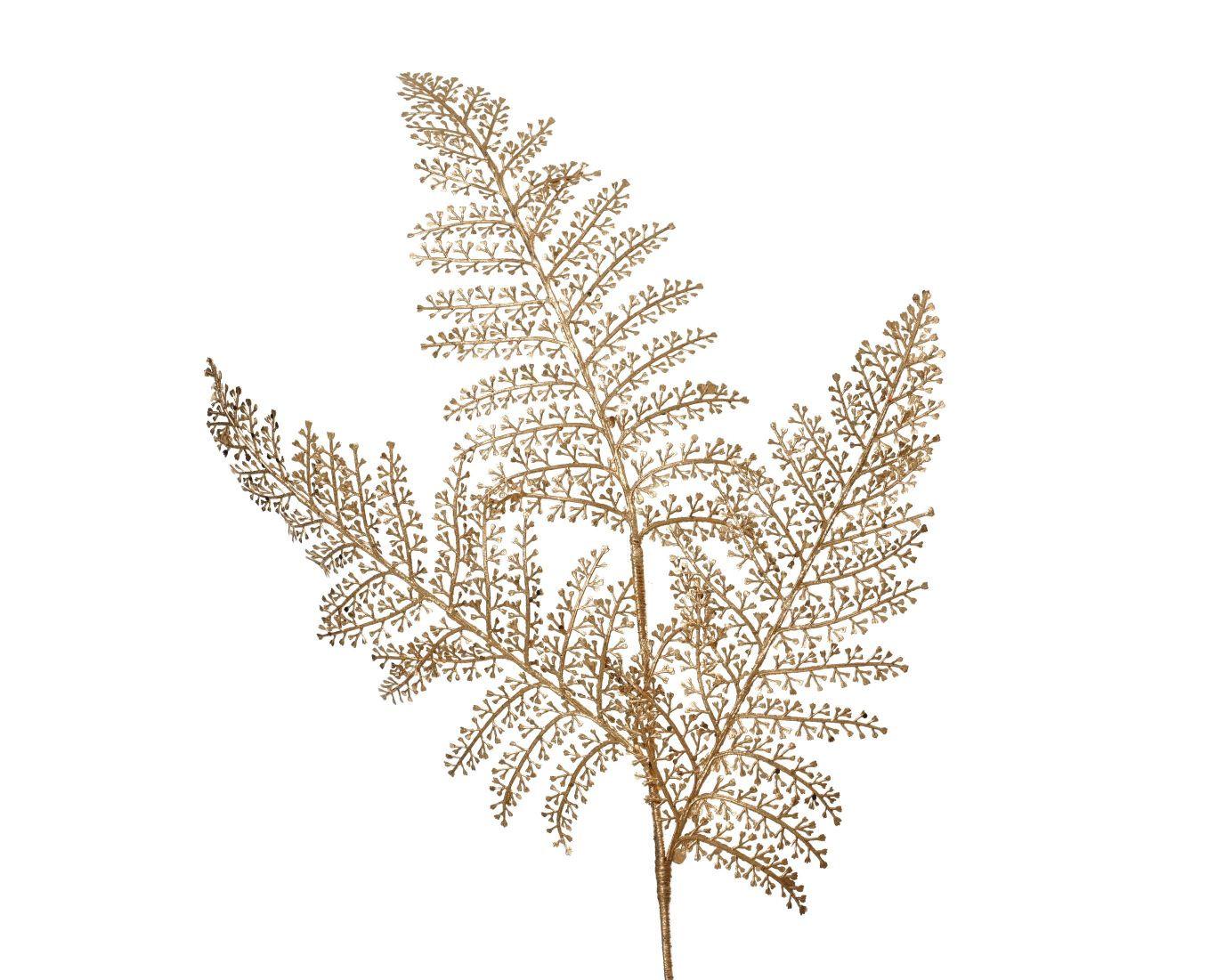 Ramură decorativă Seela - auriu, Basics, plastic (30/2/80cm)