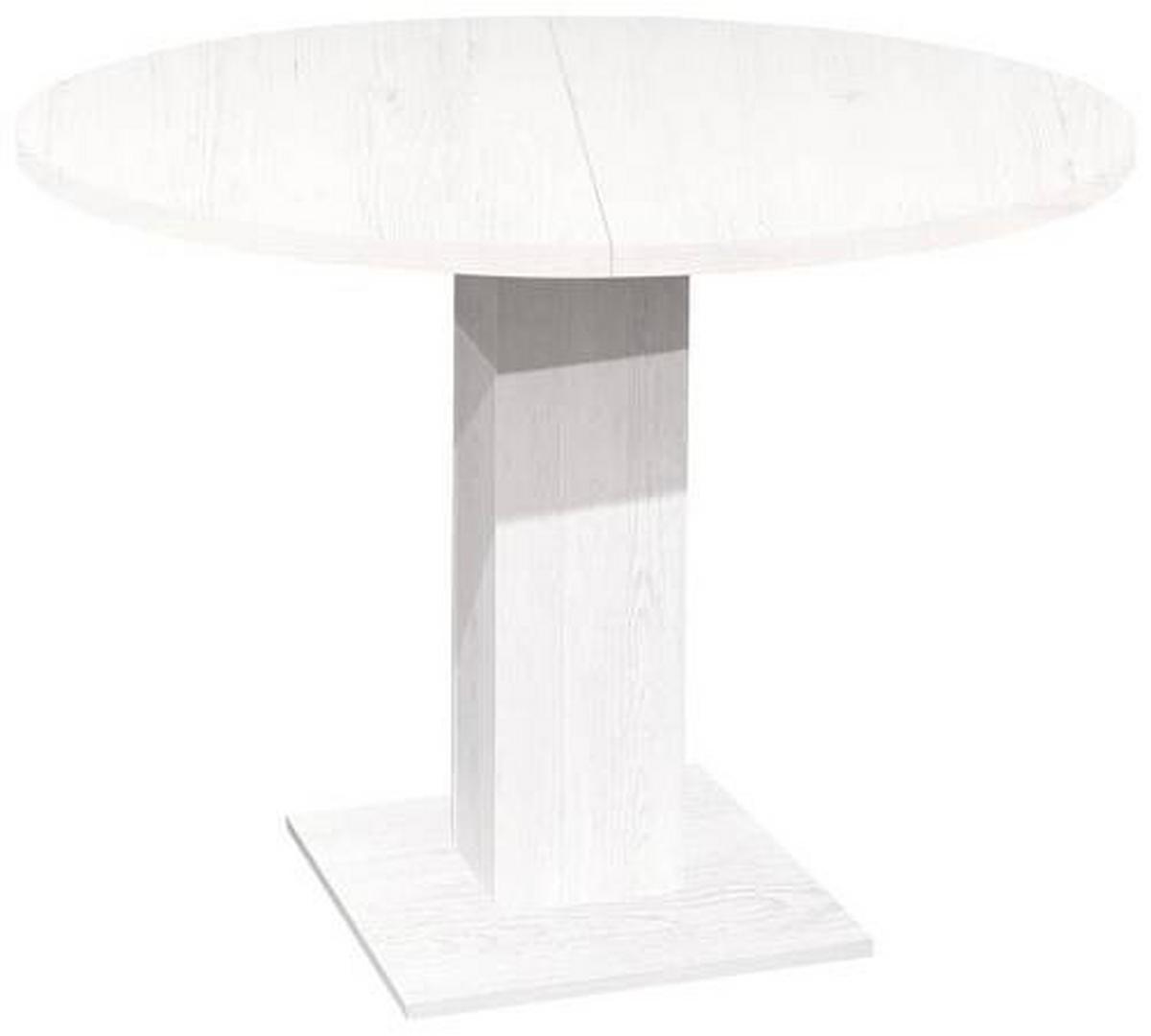 table à rallonge in Pinienfarben - Pinienfarben, Basics, Holzwerkstoff (90-130/90/76cm) - Mömax