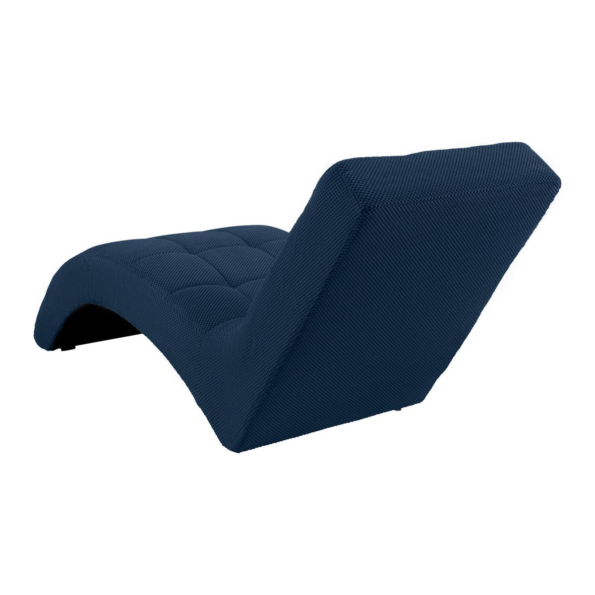 Fotoliu sezlong de relaxare LAGUNA - albastru închis, Modern, textil (68/80/167cm) - Mömax