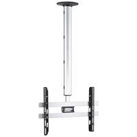 TV- Halterung CM Silber - Silberfarben, MODERN, Metall (62/127/19cm) - MID.YOU