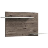 Wandboard Falcona Eiche dunkel /Grau ca. 64x135 cm - Design, Holzwerkstoff (64/135/22cm) - MID.YOU