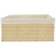Košara Sally - Xl - naravna/bela, papir/tekstil (40/31/17cm) - Mömax modern living Košara Sally - Xl - naravna/bela, papir/tekstil (40/31/17cm) - Mömax modern living