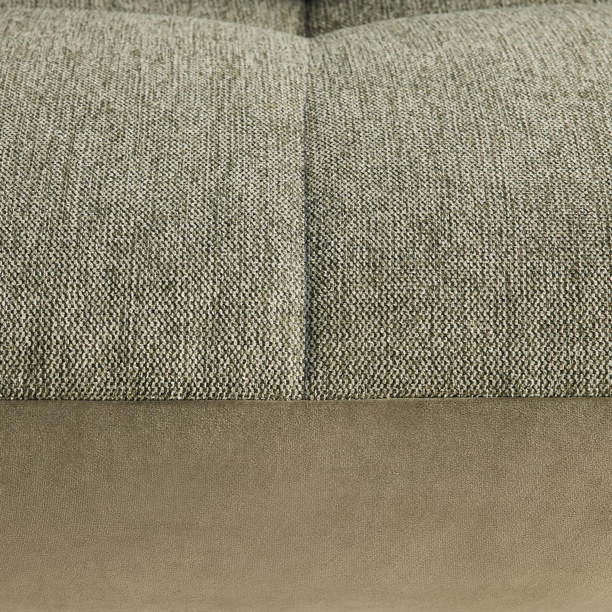 Sedežna Garnitura Trendy, Olivno Zelena - črna/olivno zelena , Moderno, kovina/tekstil (250/310cm) - Premium Living