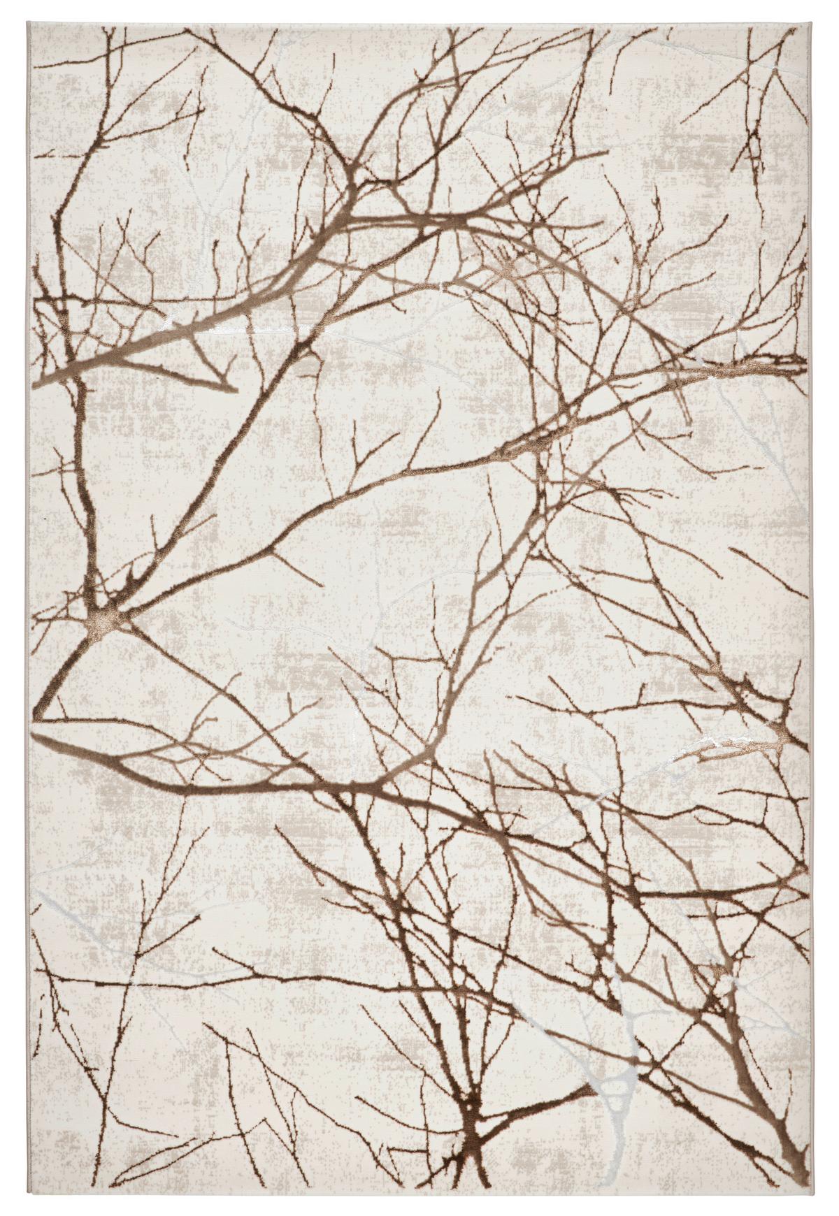 Webteppich Creation in Grau ca. 80x150cm - Creme, MODERN, Textil (80/150cm) - Mömax