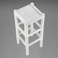 Hocker Phil - Weiß, KONVENTIONELL, Holz (35/80/35cm) - Premium Living Hocker Phil - Weiß, KONVENTIONELL, Holz (35/80/35cm) - Premium Living