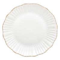 Farfurie Daphne cca. 27 cm - alb, Modern, ceramică (27cm)