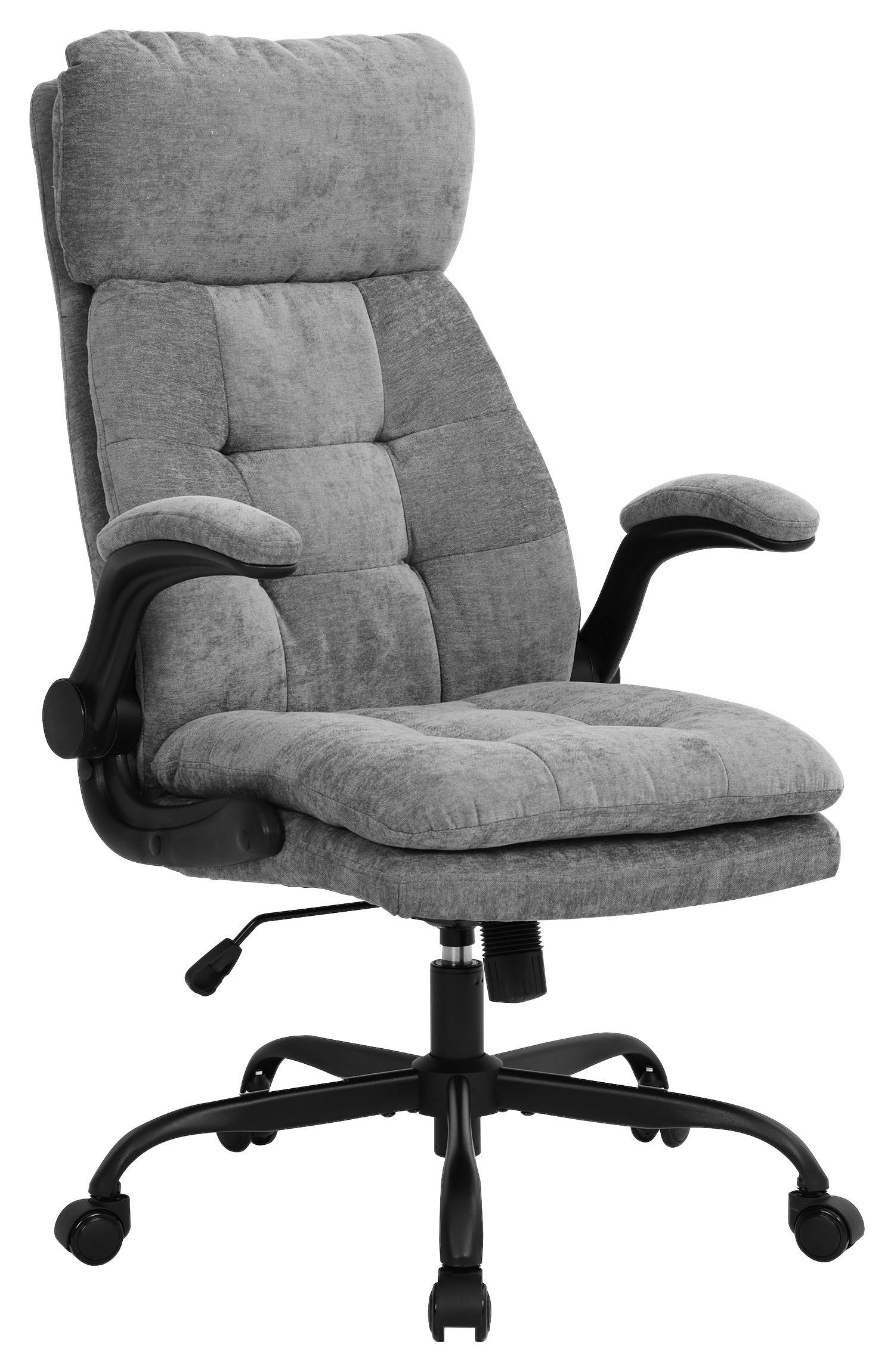 Milan Uredska Stolica - siva/crna, Trend, drvo/metal (66/121/72cm) - Modern Living