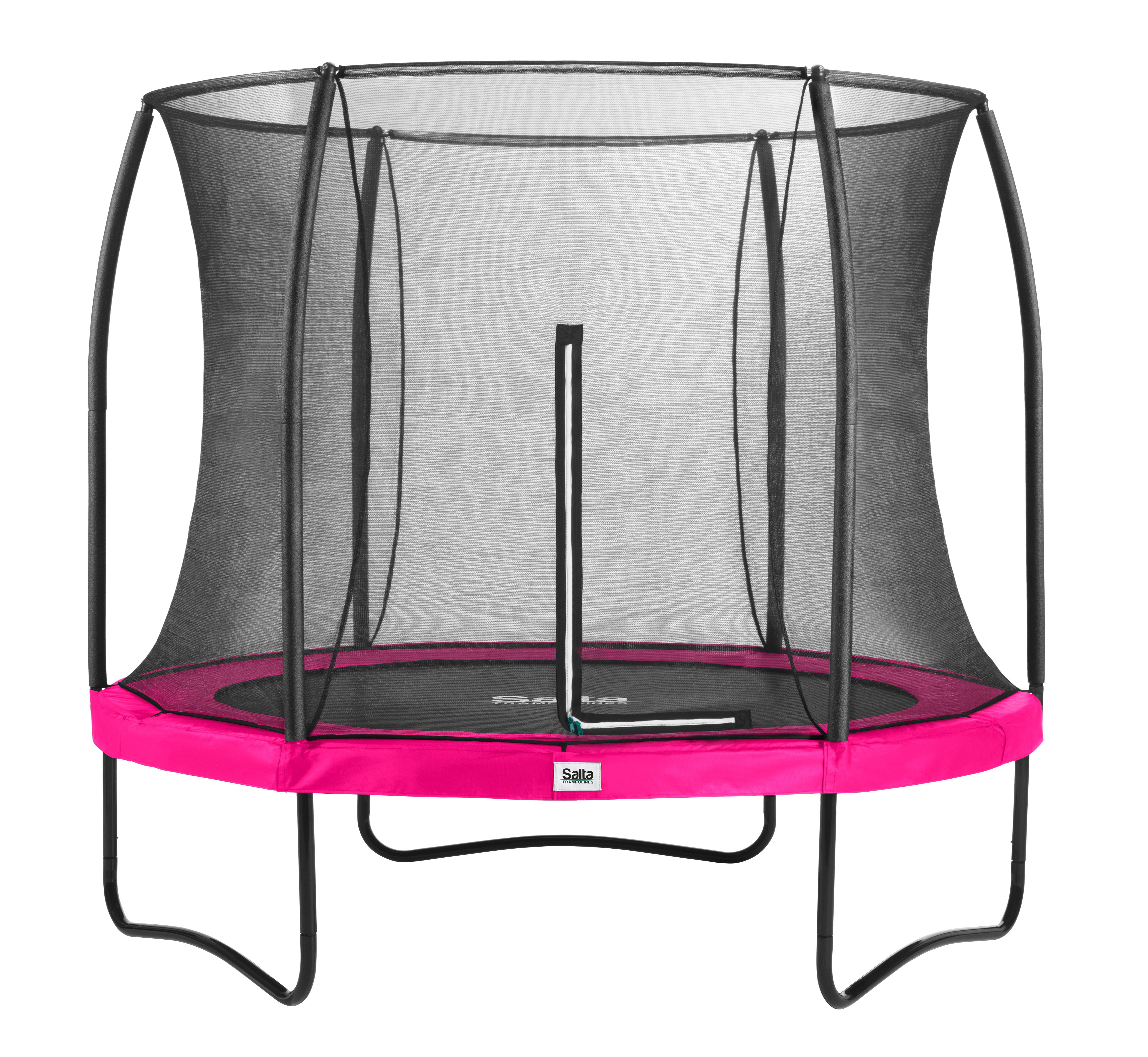 Trampolin Salta Comfort Edition Ø ca. 251cm - Pink, KONVENTIONELL, Metall (251cm) - Salta