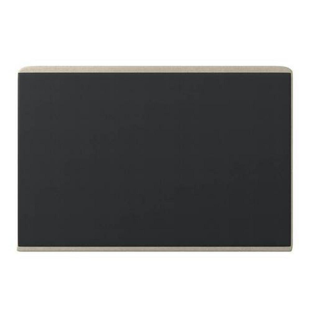 Postelja Z Vzmetnico Marbella, 180x200, Bež, Z Nadvložkom - črna/bež, Moderno, kovina/tekstil (180/200cm) - Bessagi Home