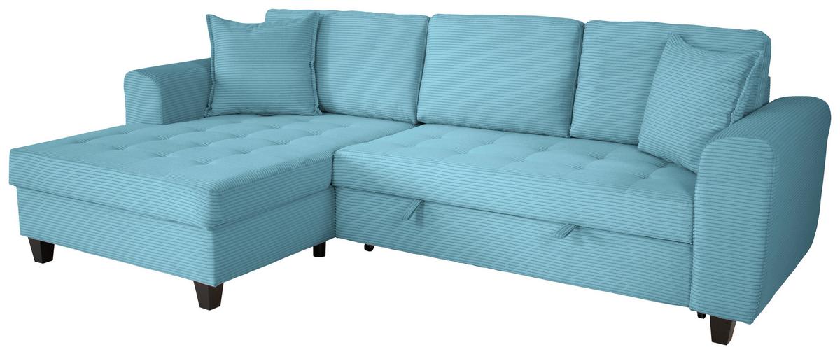 Coltar MORITZ - albastru deschis, Trend, textil (155/265cm) - Modern Living