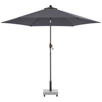 Sonnenschirm Myzone 305 Rund Auto Tilt Anthrazit - Anthrazit, Basics, Textil/Metall (305cm) - Doppler